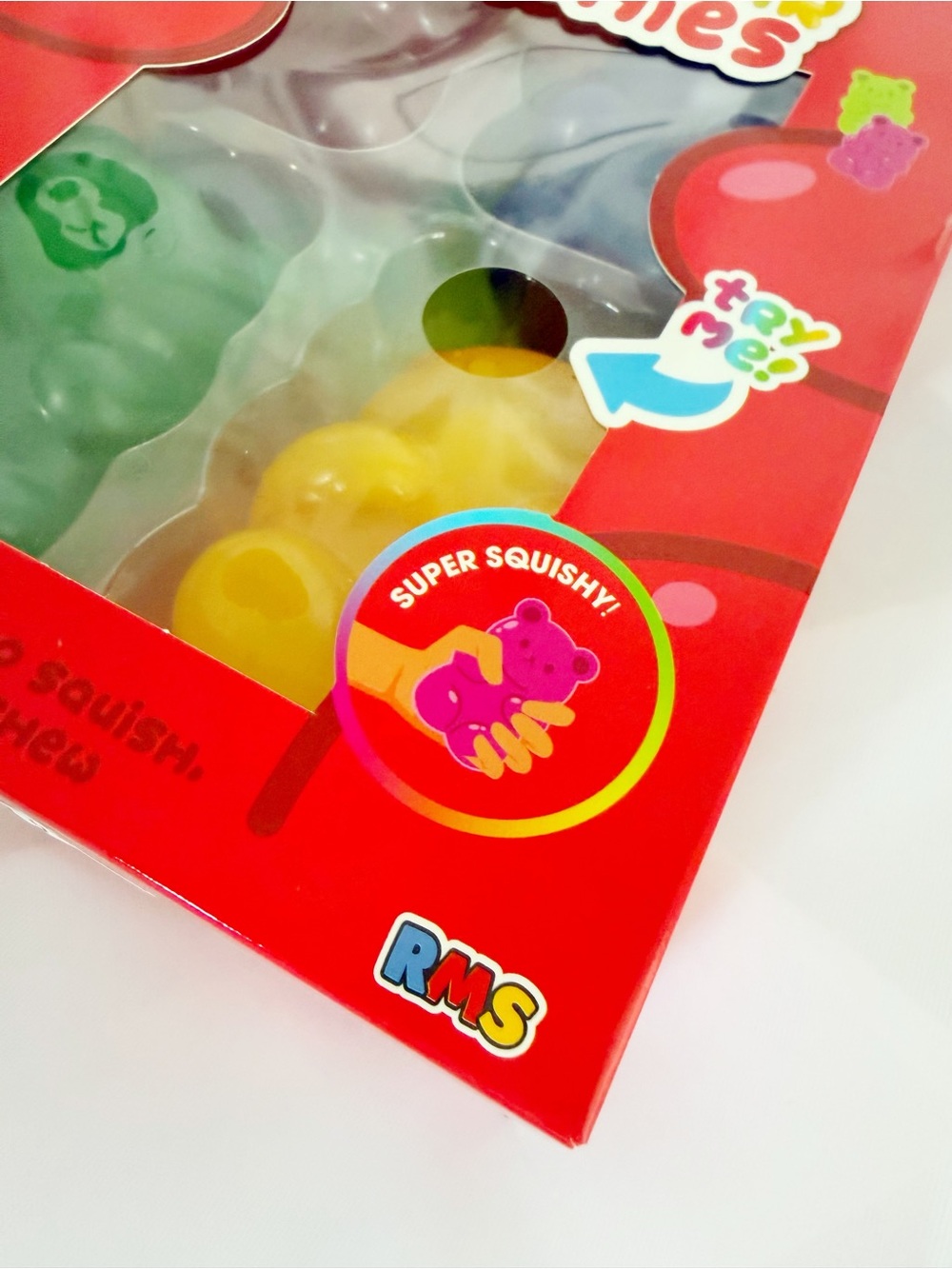 RMS Sugar Bear Squishies 4 Pack Scented Squishy Bears NEW Rare Viral Dumpling - Picture 2 of 4